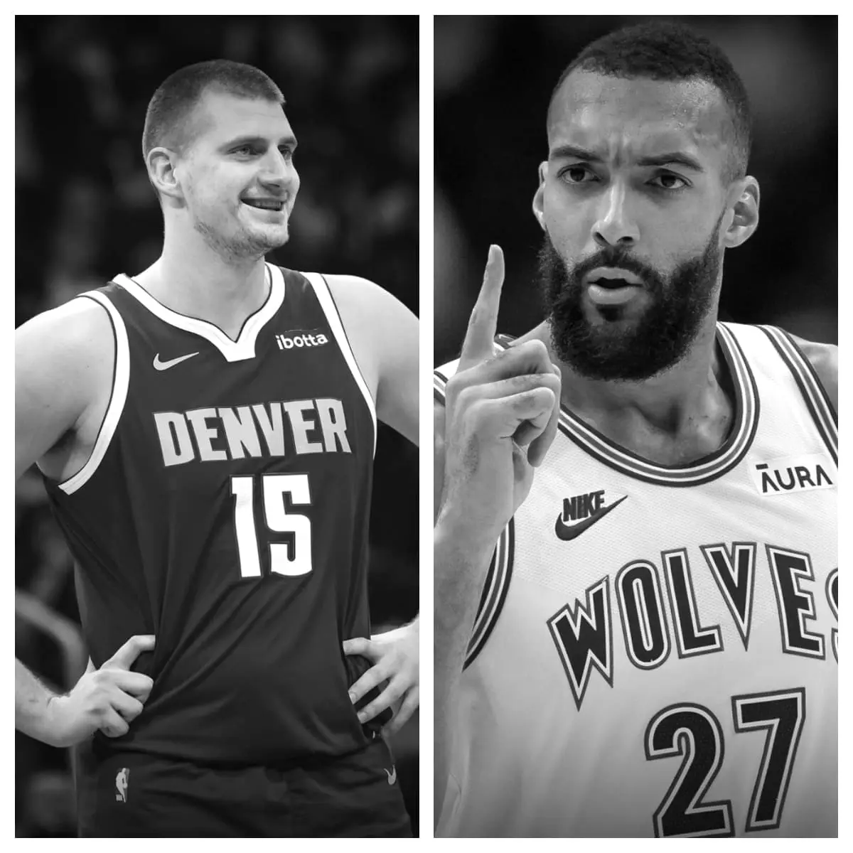 Nikola Jokic vs Rudy Gobert