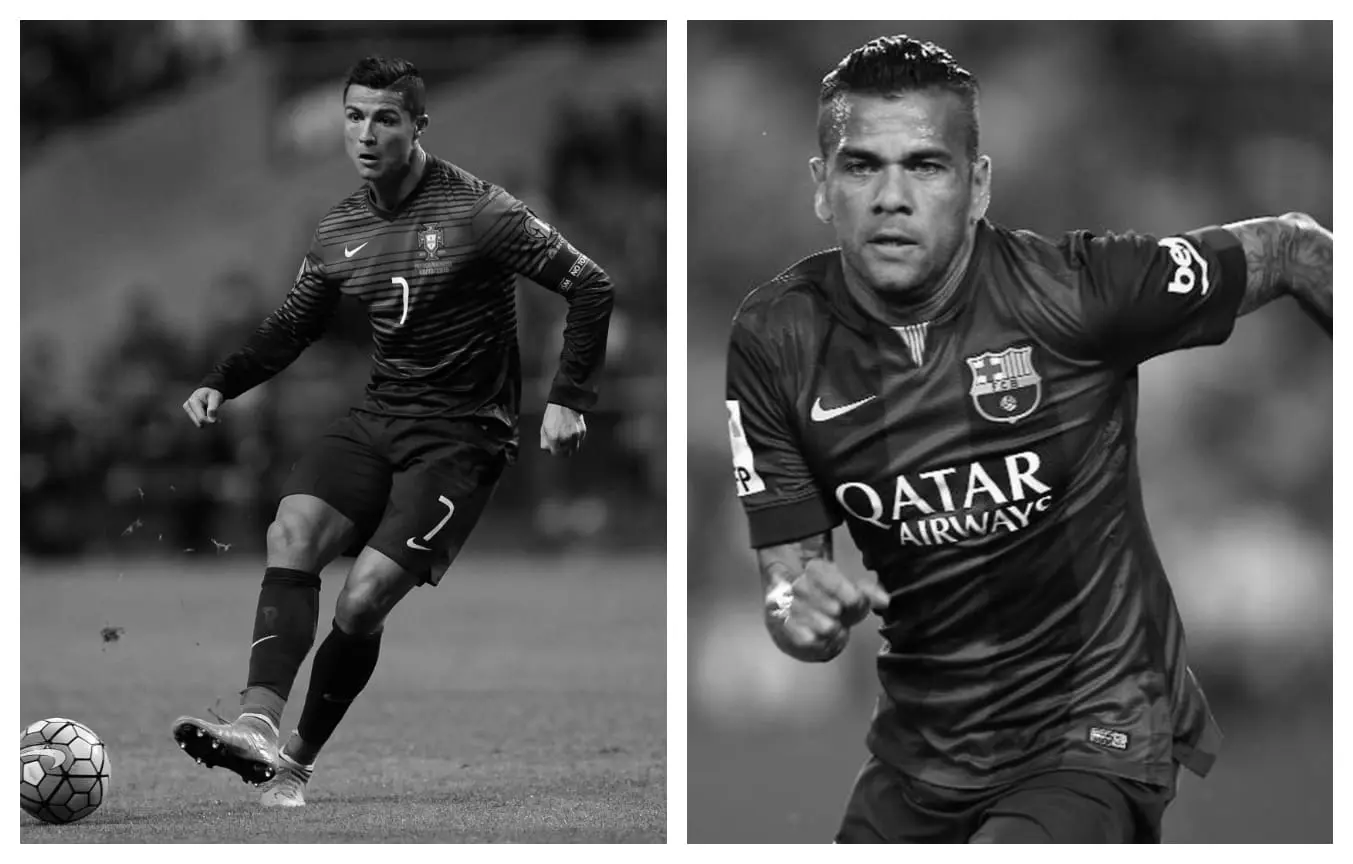 Cristiano Ronaldo vs Dani Alves Stats Comparison | Career All Time Stats