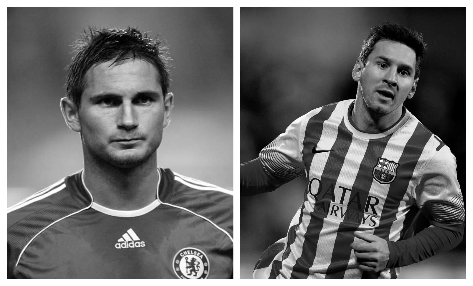 Frank Lampard vs Lionel Messi Stats