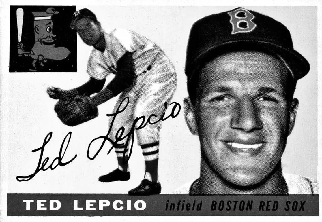 Ted Lepcio MLB Baseball
