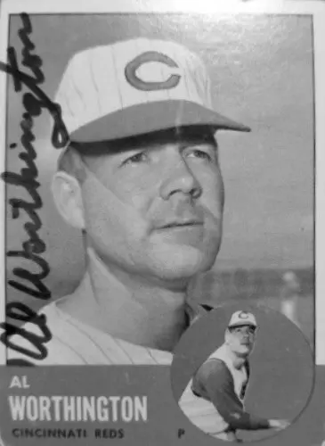 Al Worthington MLB Baseball