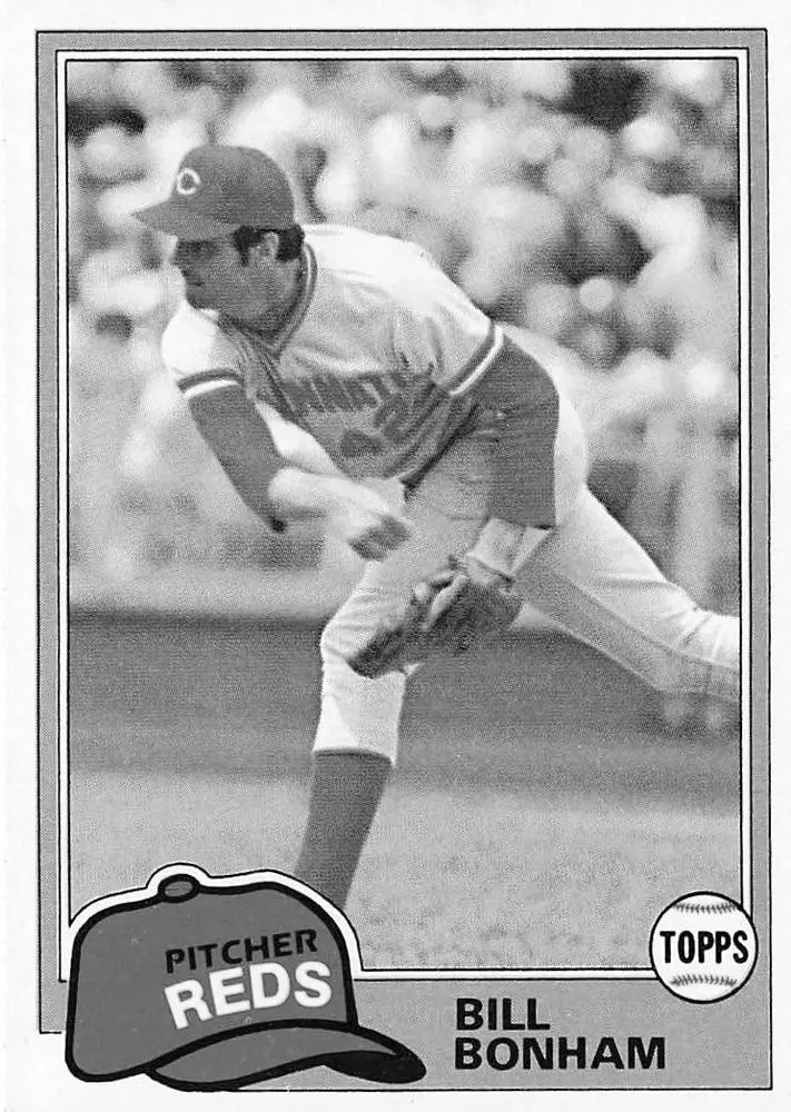 Bill Bonham MLB Baseball