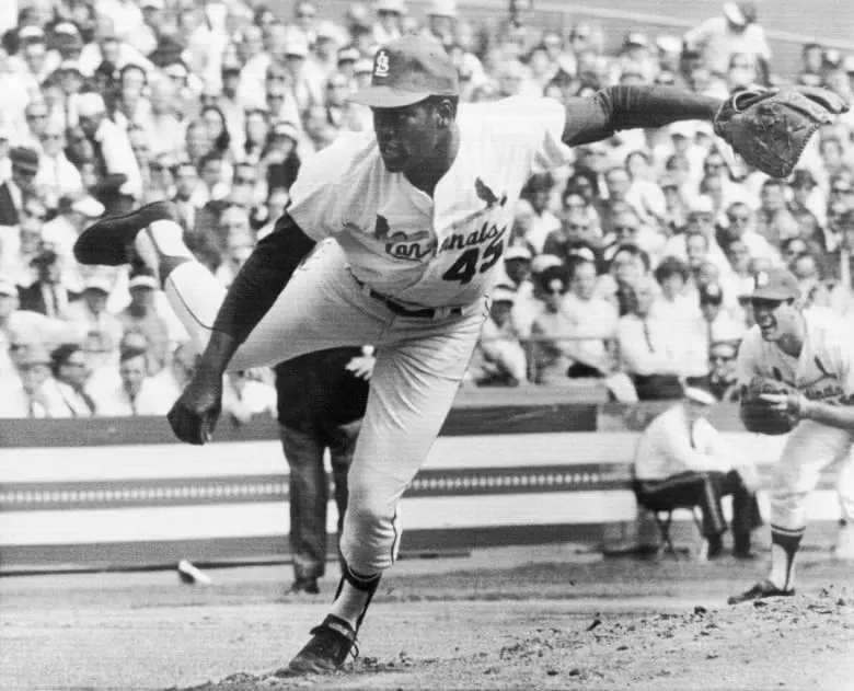 Bob Gibson MLB Baseball