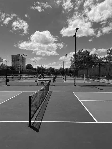 Inspecting the Facilities at Gates Tennis Center
