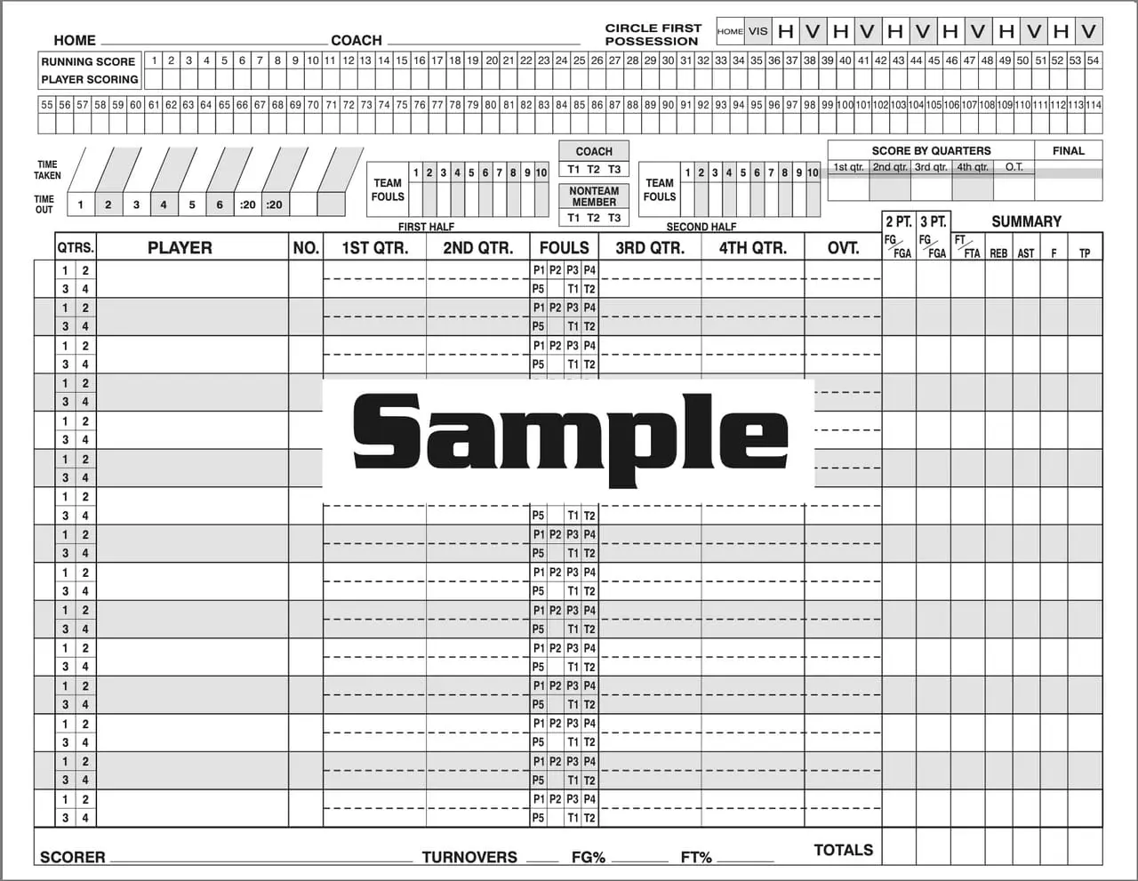 Best Coach & Referee Scorebooks