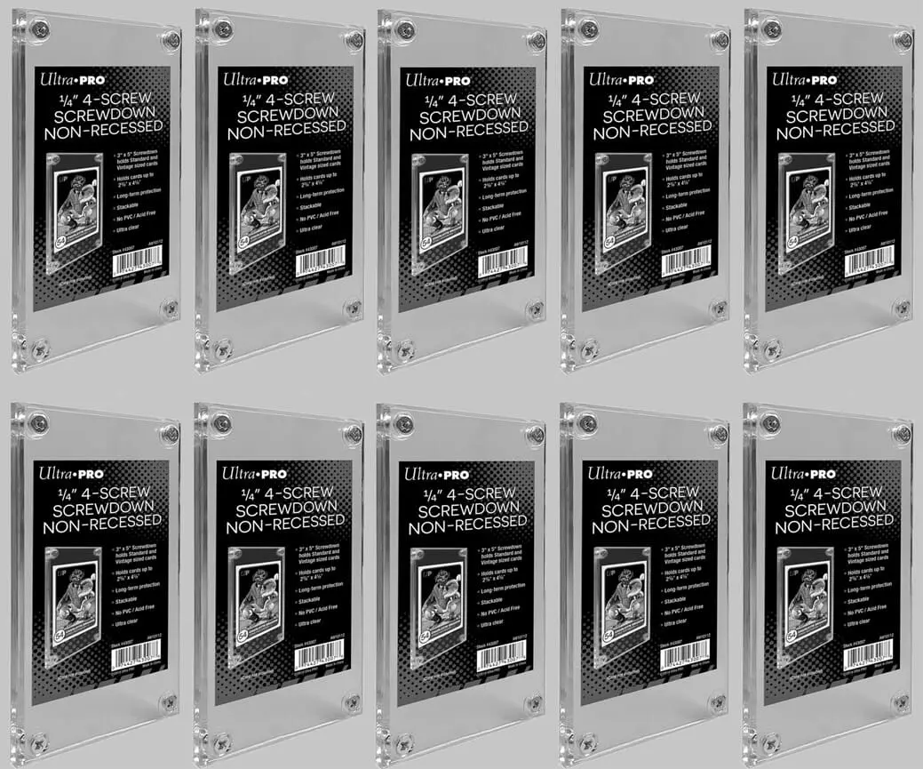 Best Collectible Card Screwdowns