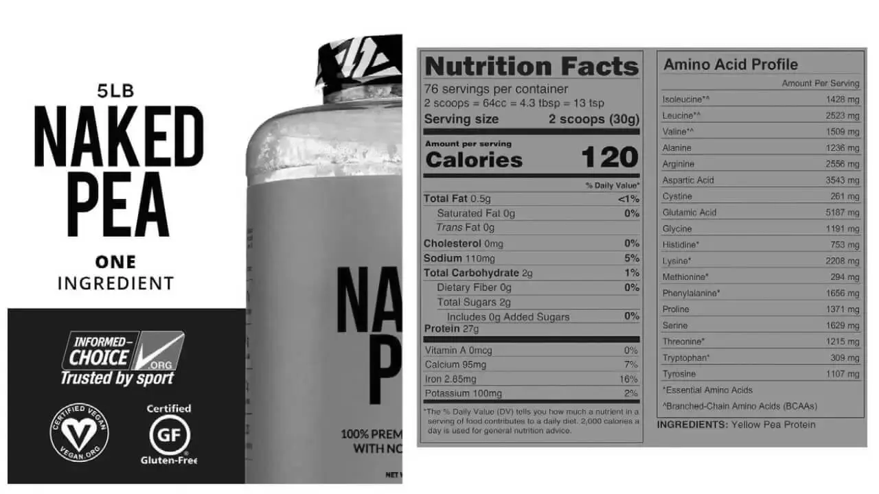 Best Sports Nutrition Pea Protein Powders