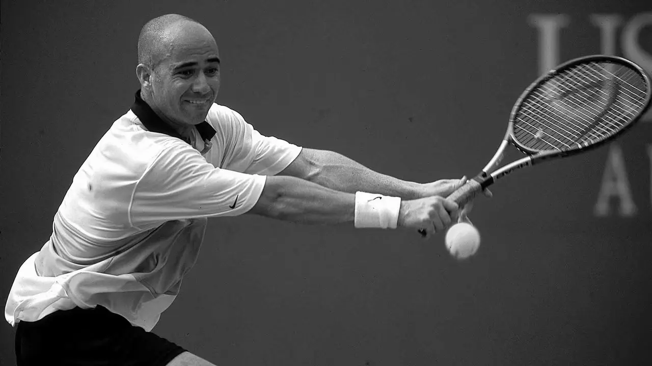 Andre Agassi Tennis Player