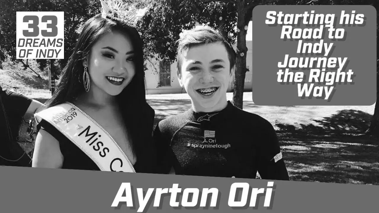 Ayrton Ori Race Car Driver
