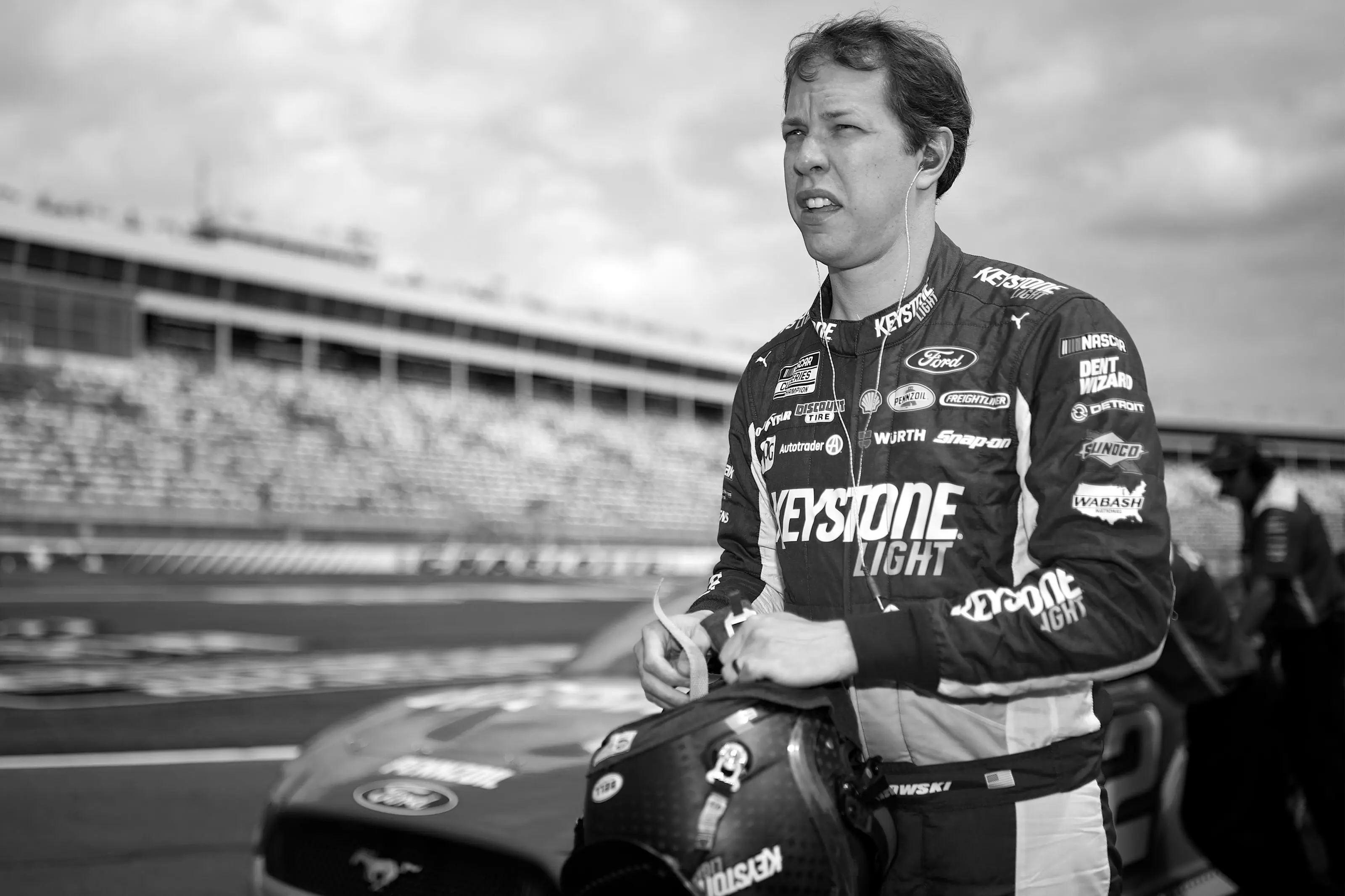 Brad Keselowski Race Car Driver