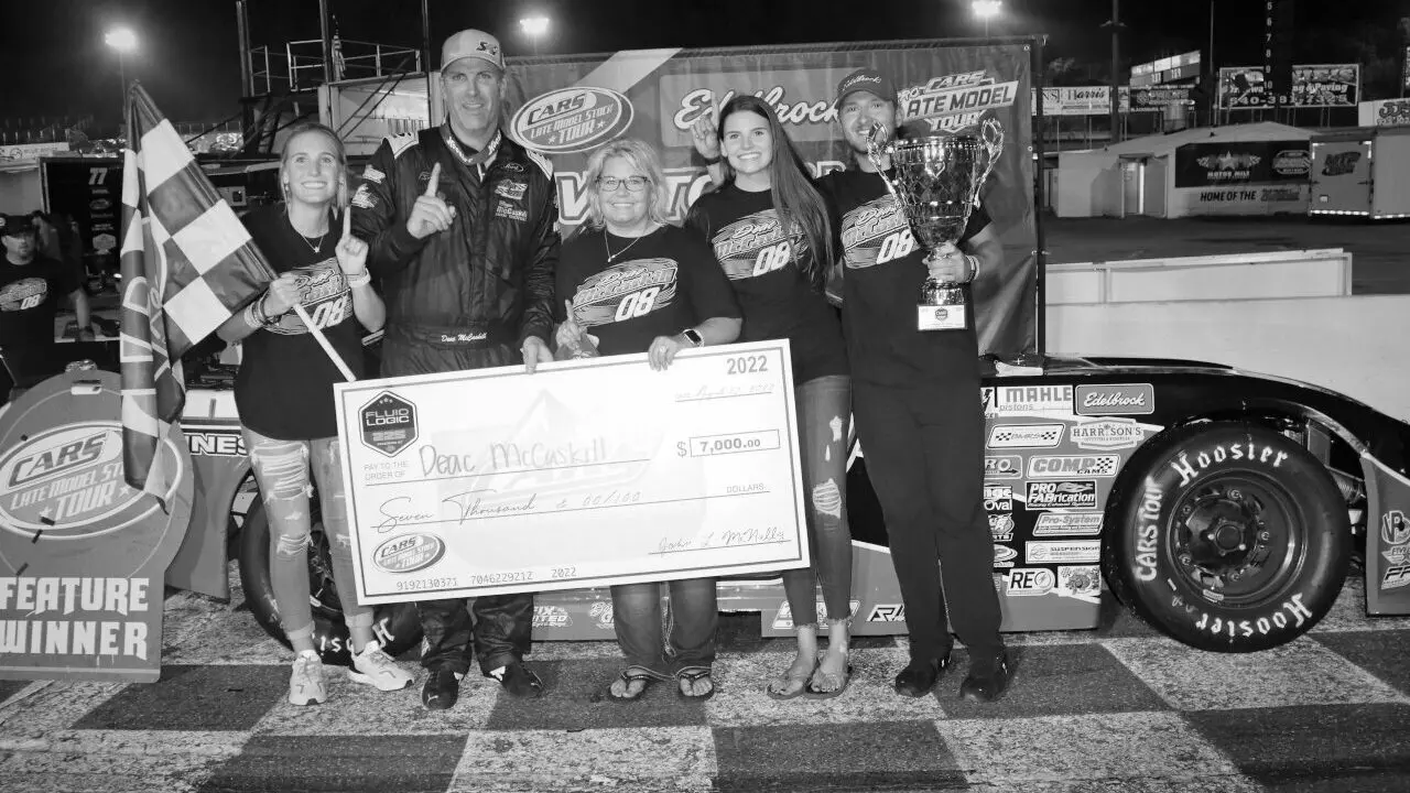 Deac McCaskill Race Car Driver