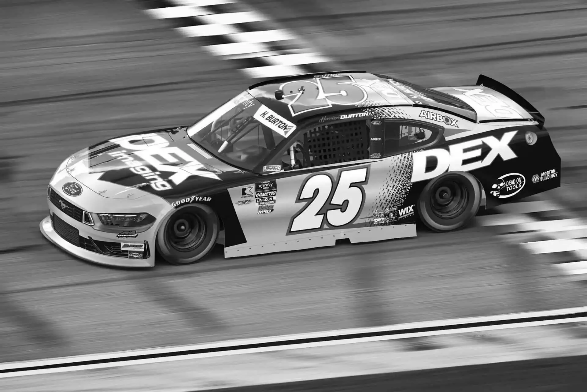 Harrison Burton Race Car Driver