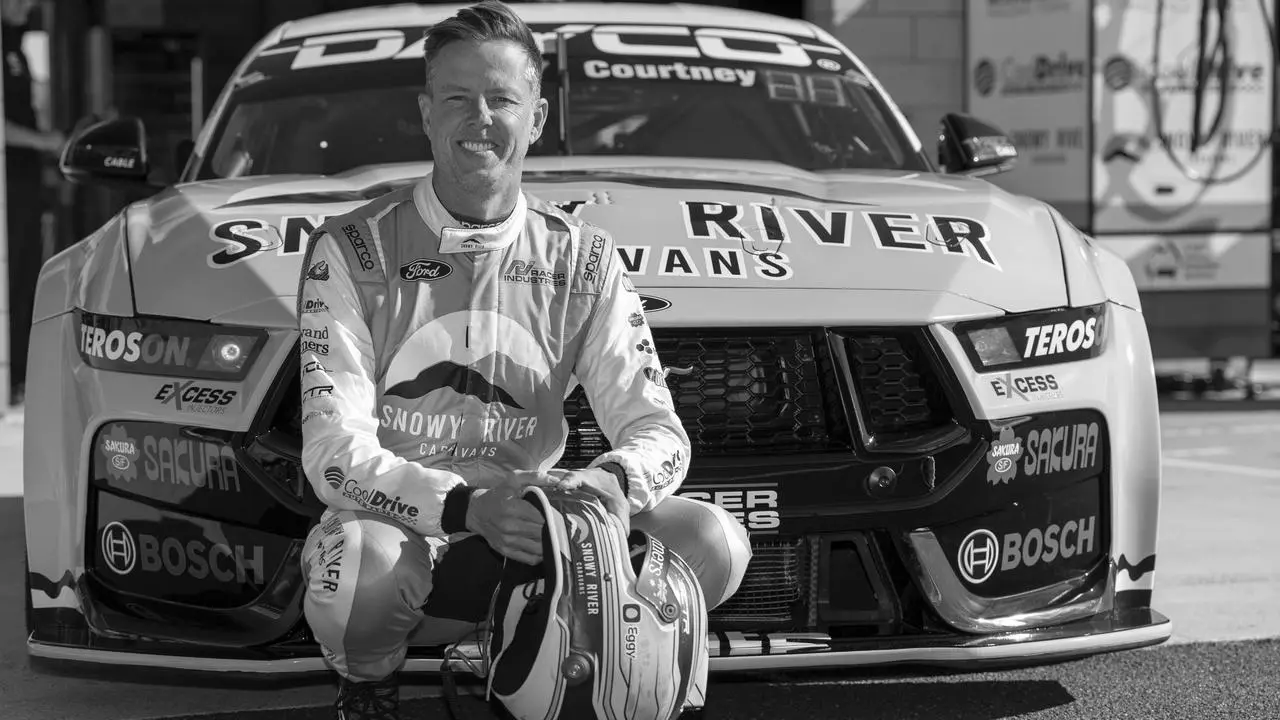 James Courtney Race Car Driver