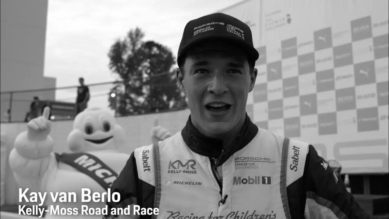 Kay van Berlo Race Car Driver