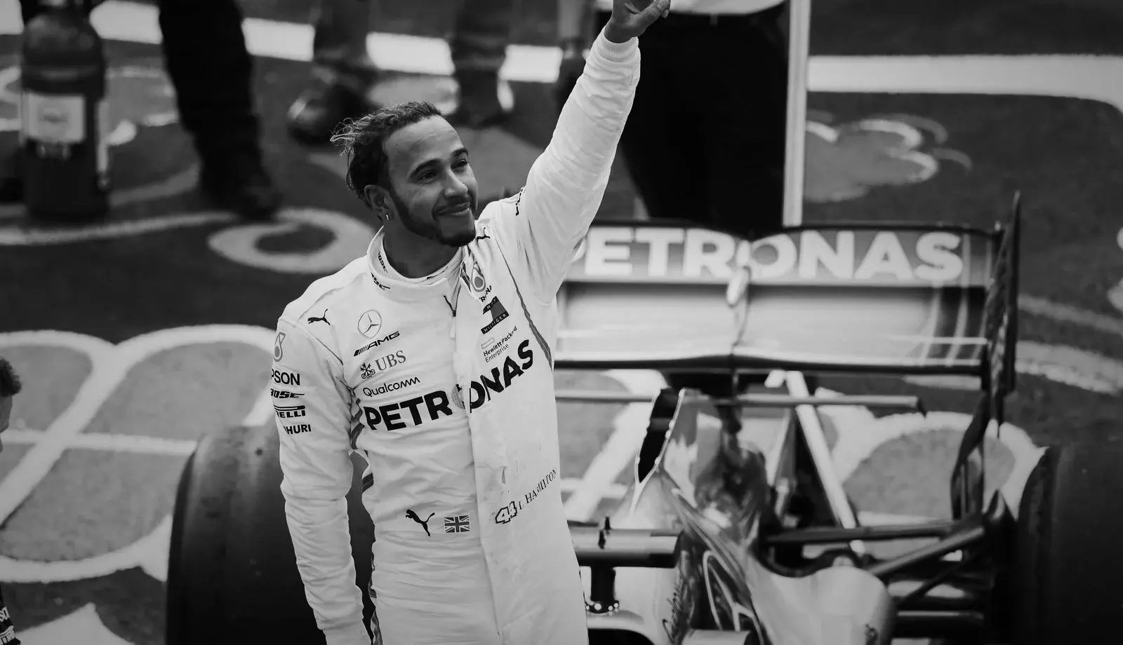 Lewis Hamilton Race Car Driver