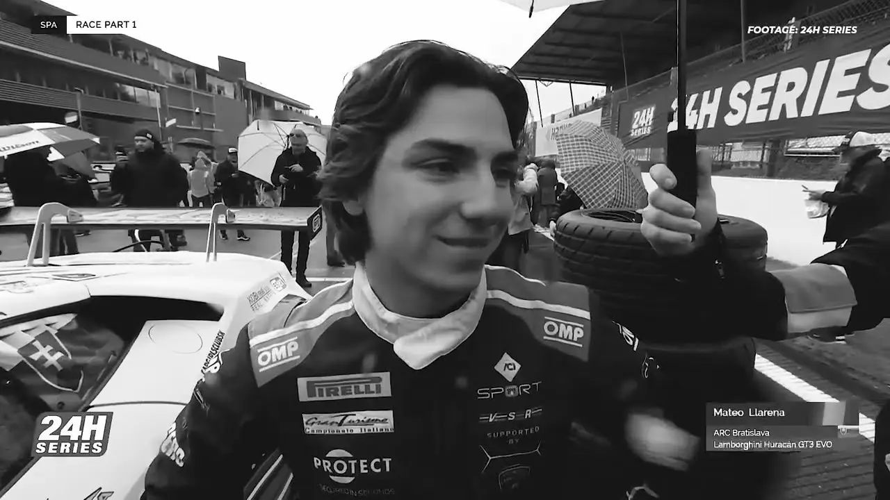 Mateo Llarena Race Car Driver