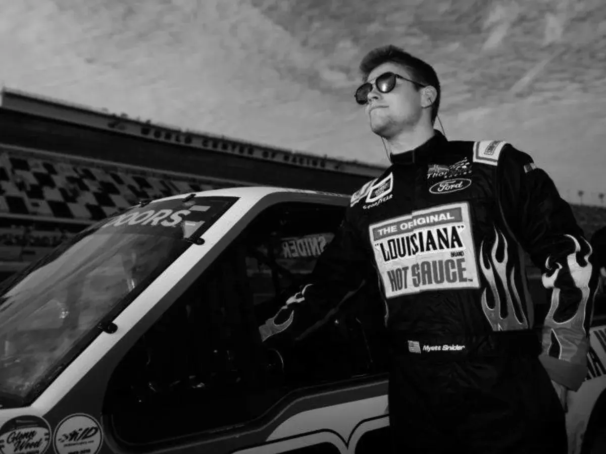 Myatt Snider Race Car Driver