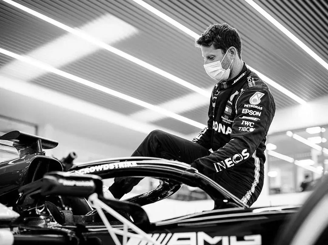Romain Grosjean Race Car Driver