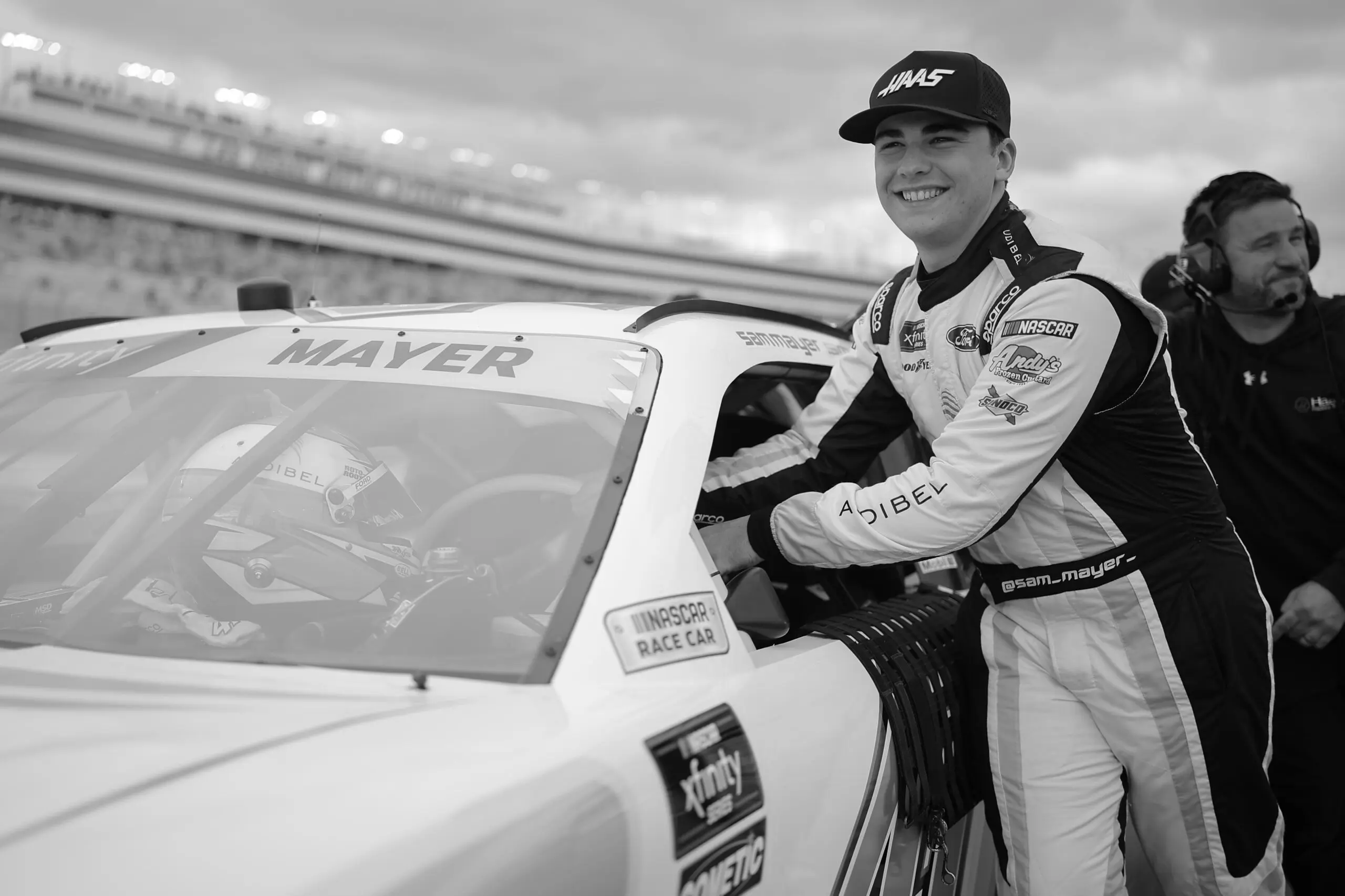 Sam Mayer Race Car Driver