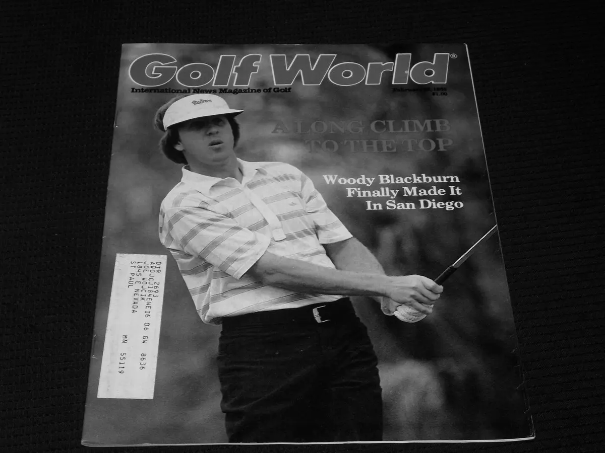 Woody Blackburn Golfer