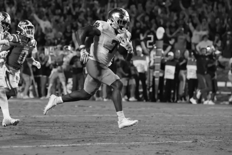 Audric Estime college football running back