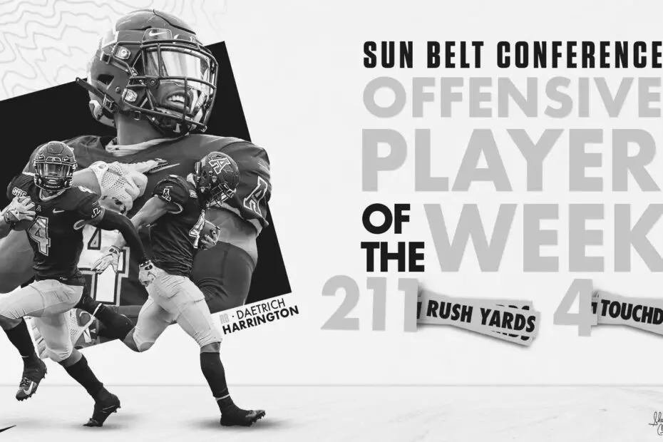 Daetrich Harrington college football running back