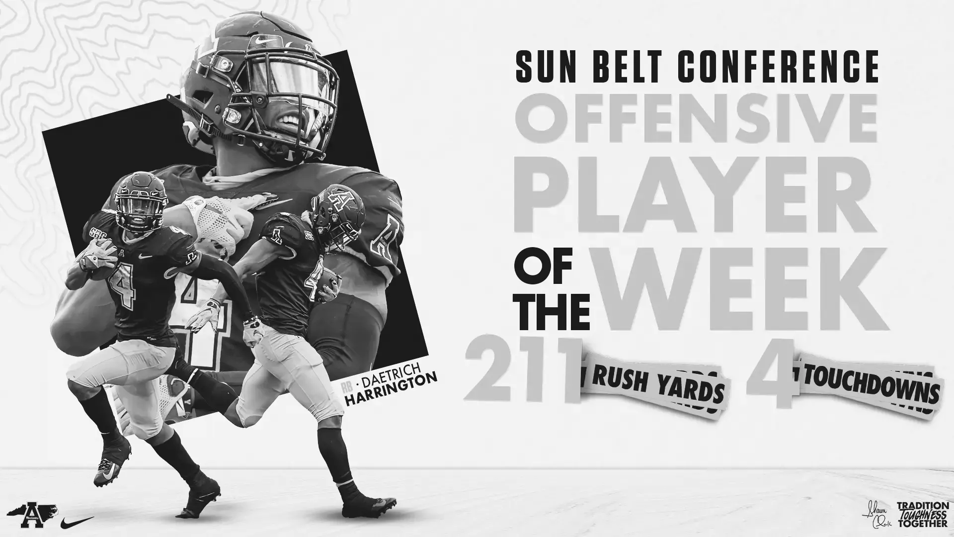 Daetrich Harrington college football running back