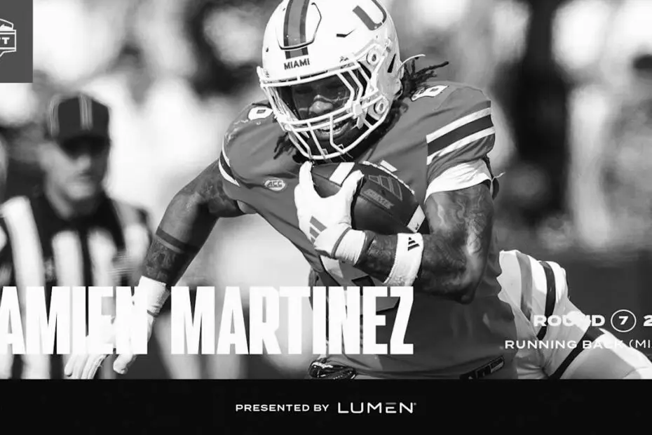 Damien Martinez college football running back