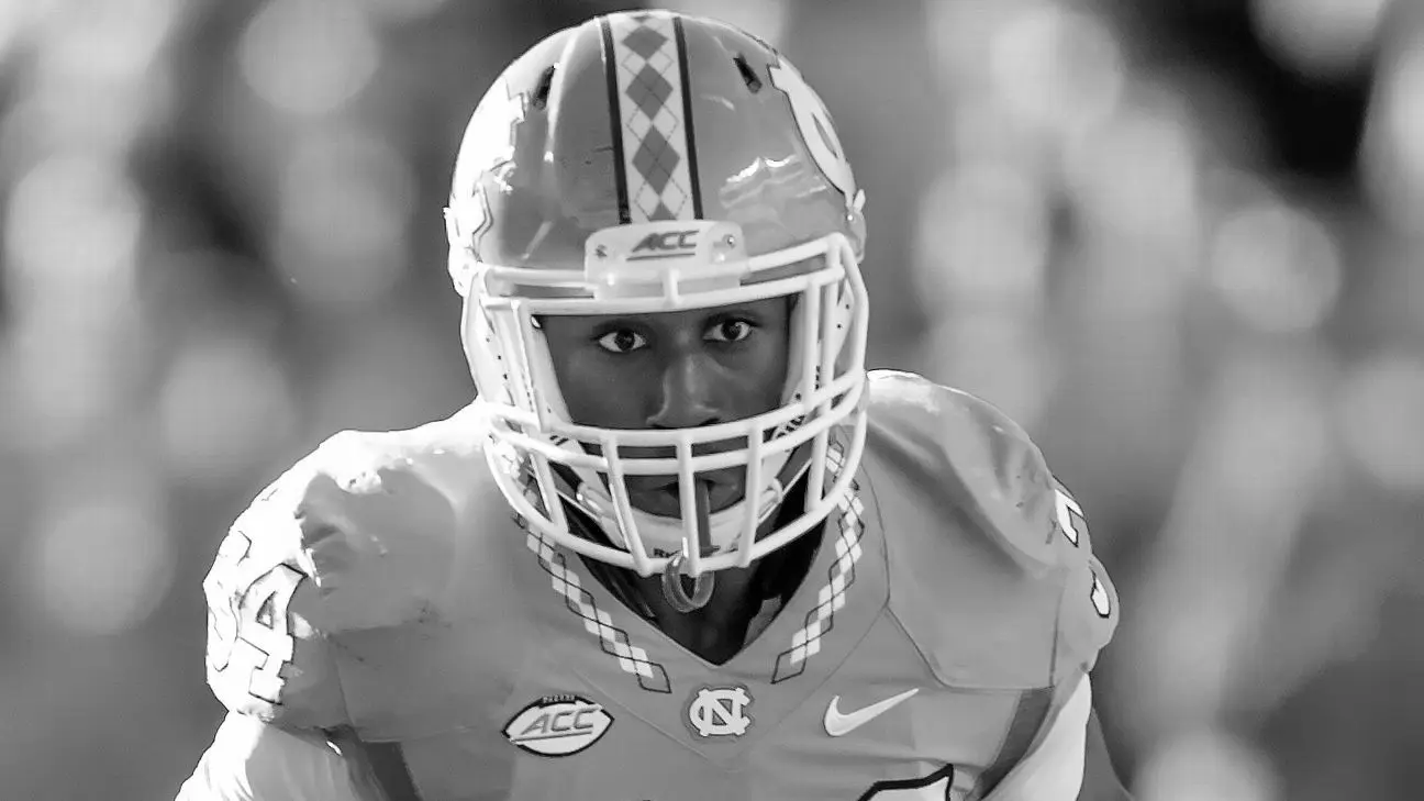 Elijah Hood college football running back