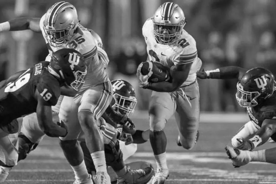 J.K. Dobbins college football running back