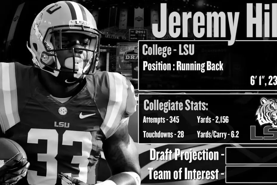 Jeremy Hill college football running back