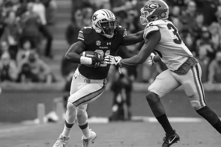 Kerryon Johnson college football running back