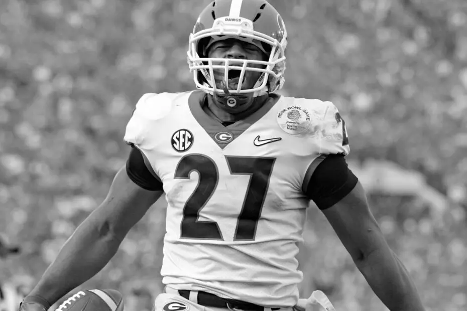 Nick Chubb college football running back