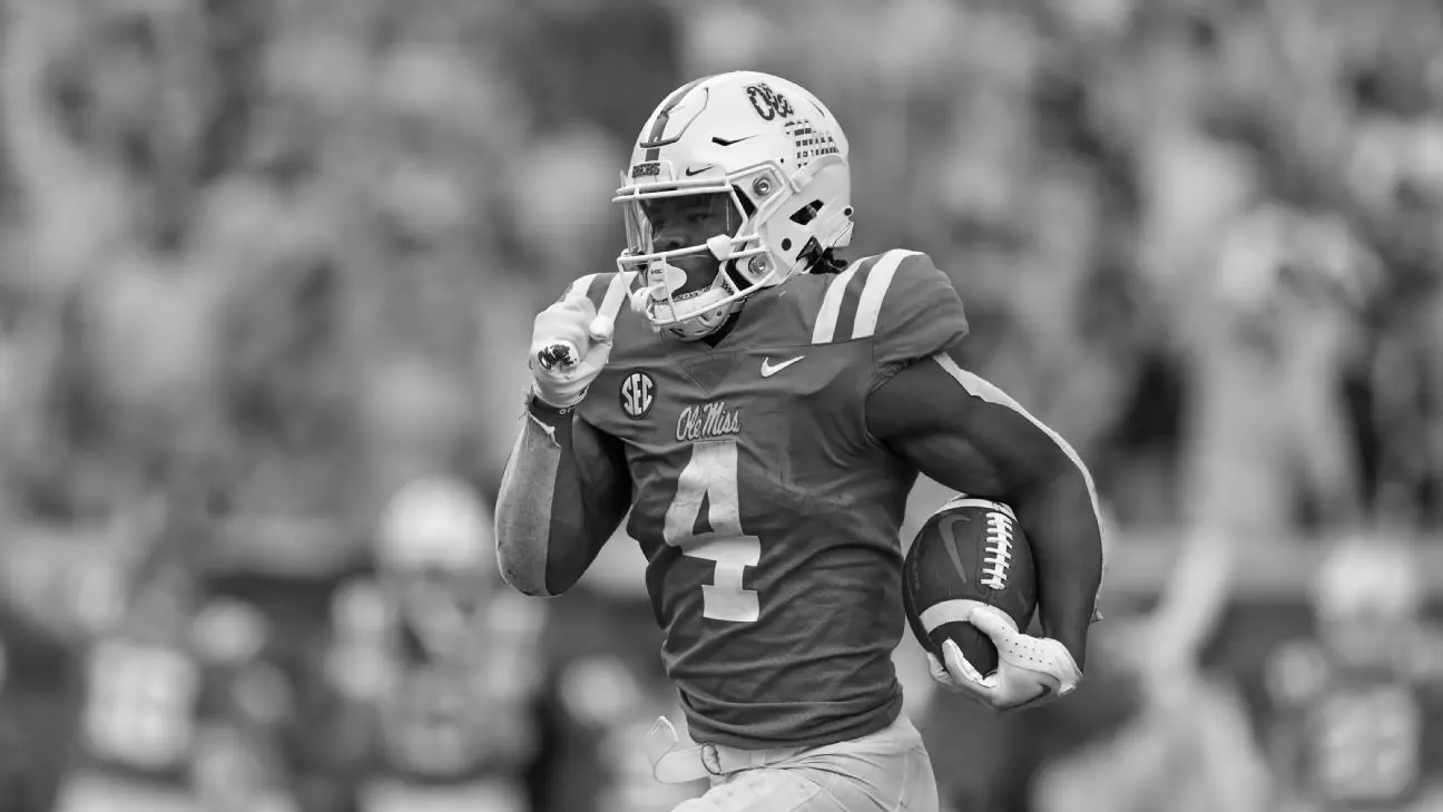 Quinshon Judkins college football running back