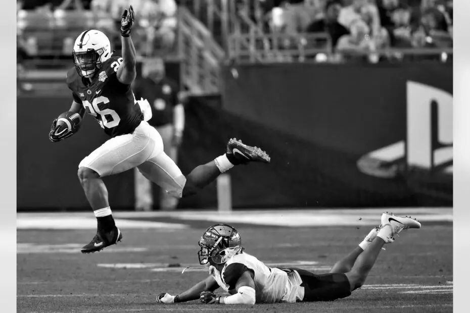 Saquon Barkley college football running back