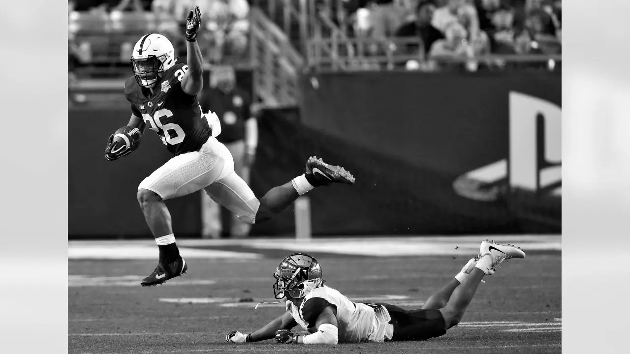 Saquon Barkley college football running back