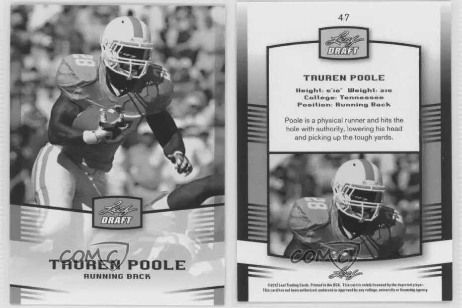 Tauren Poole college football running back