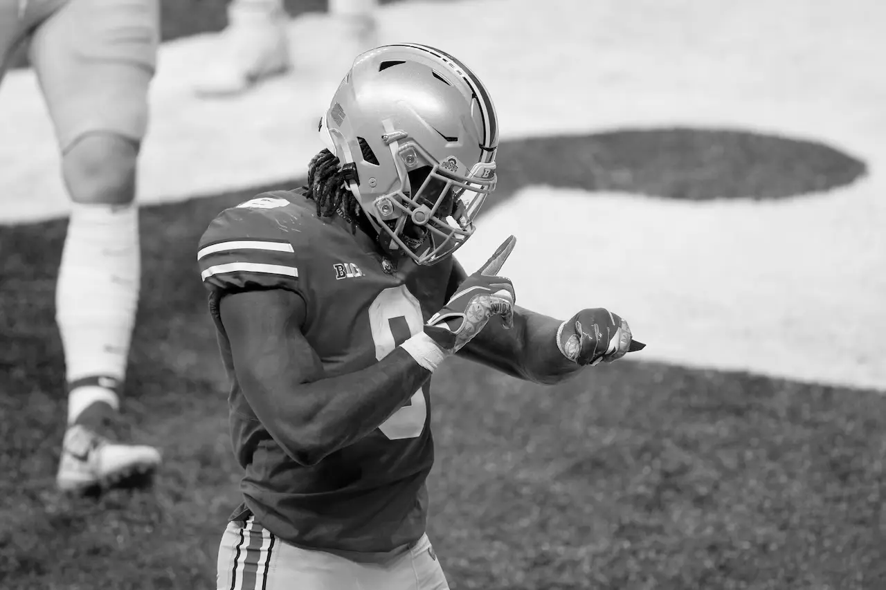 Trey Sermon college football running back