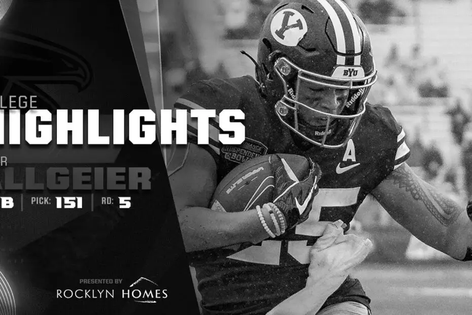 Tyler Allgeier college football running back