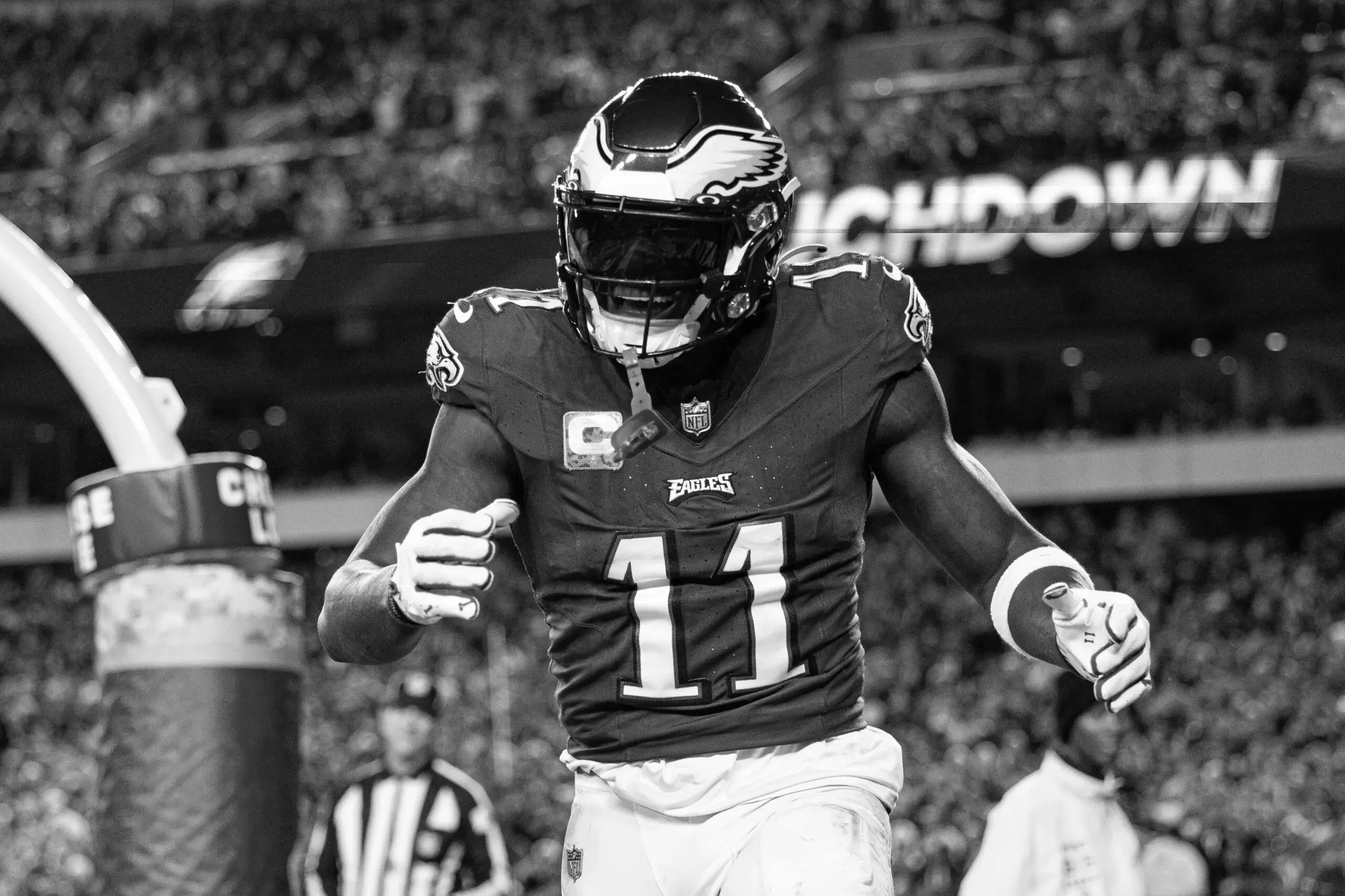 A.J. Brown college football wide receiver