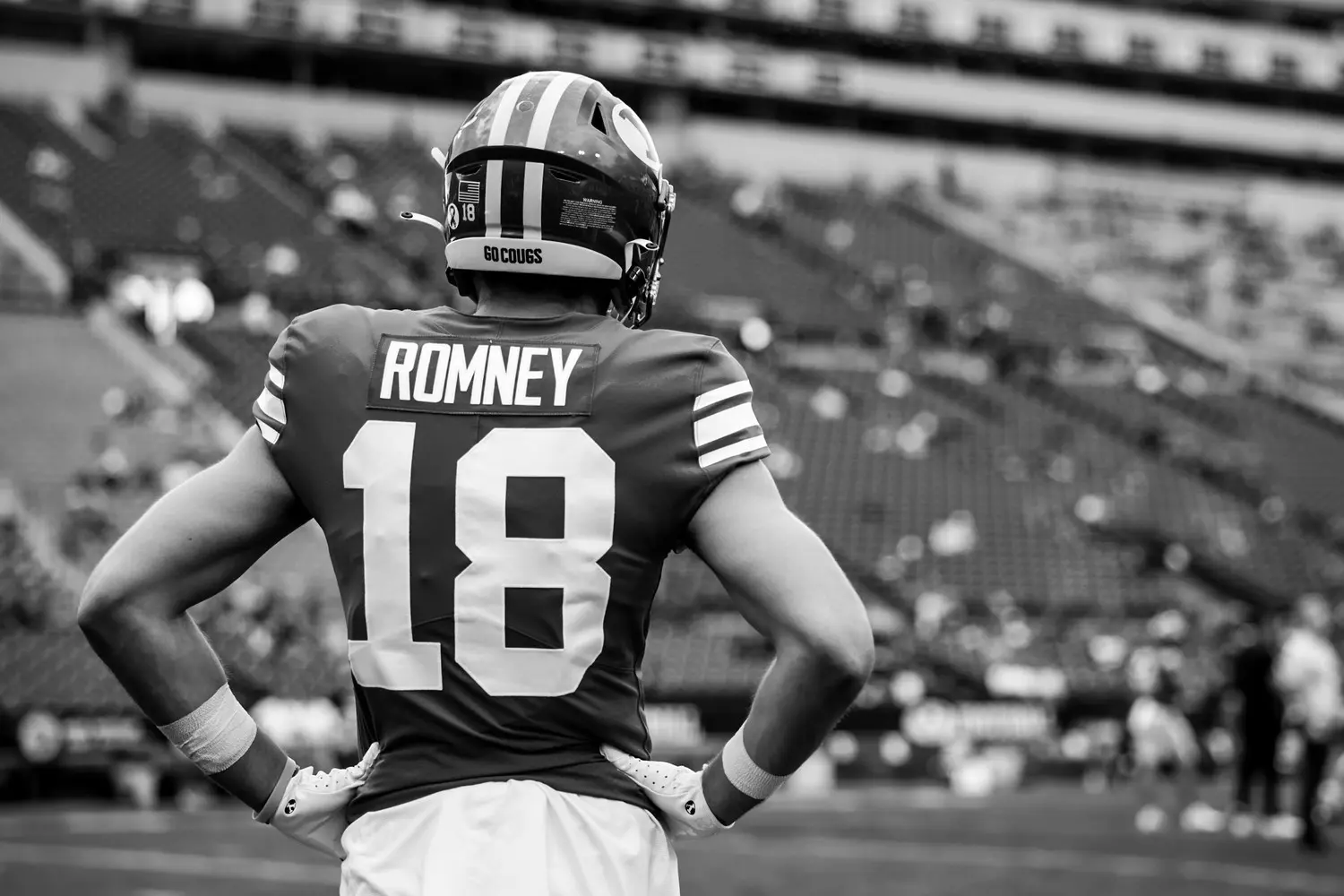 Gunner Romney college football wide receiver