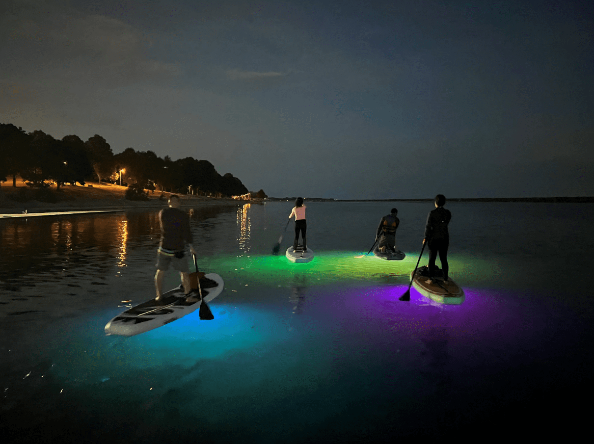 Best Paddle Board Lights 2023 LED, Underwater for Night