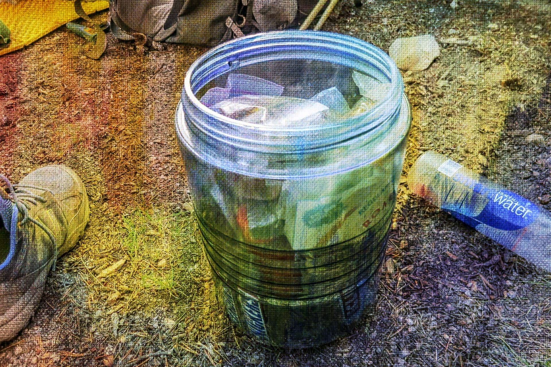 Bear Resistant Food Containers
