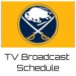 Buffalo Sabres TV Broadcast Schedule