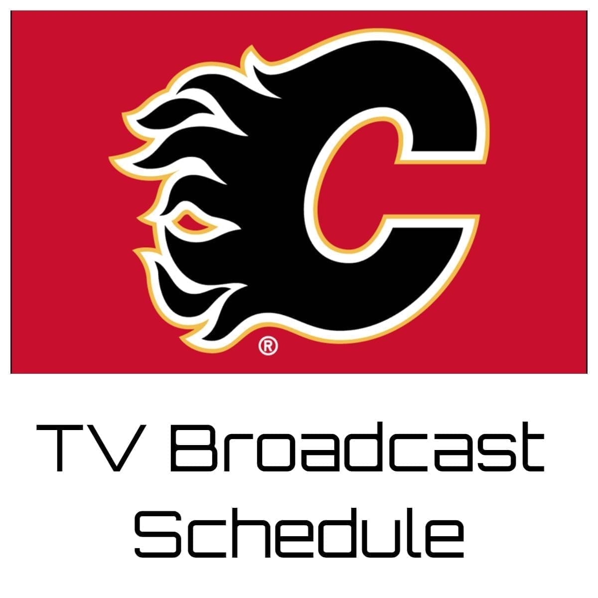 Calgary Flames TV Broadcast Schedule 202324