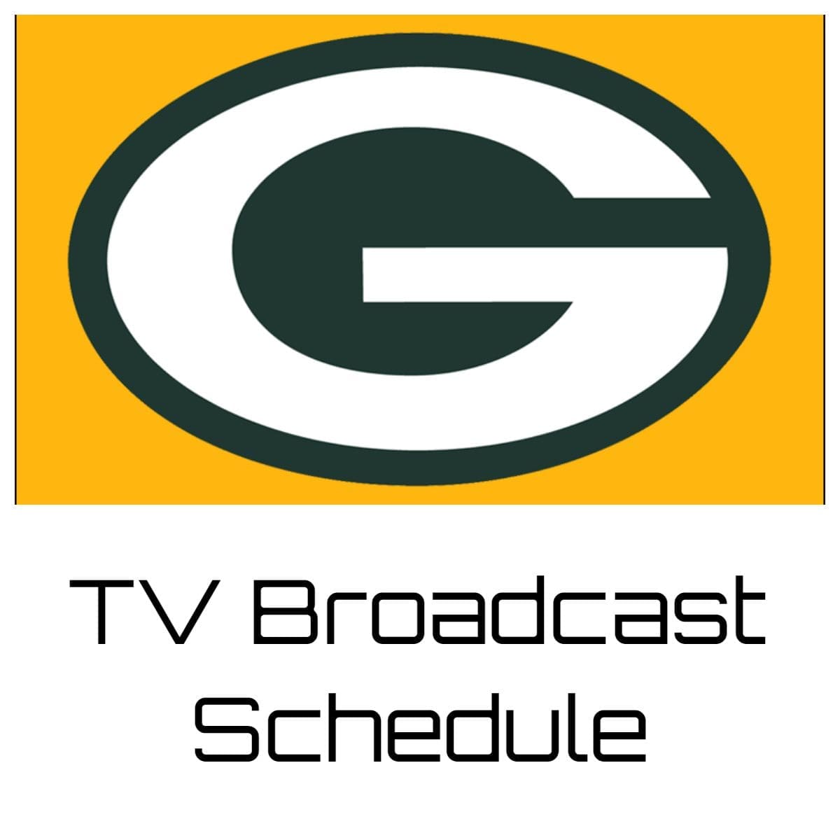 Green Bay Packers TV Broadcast Schedule