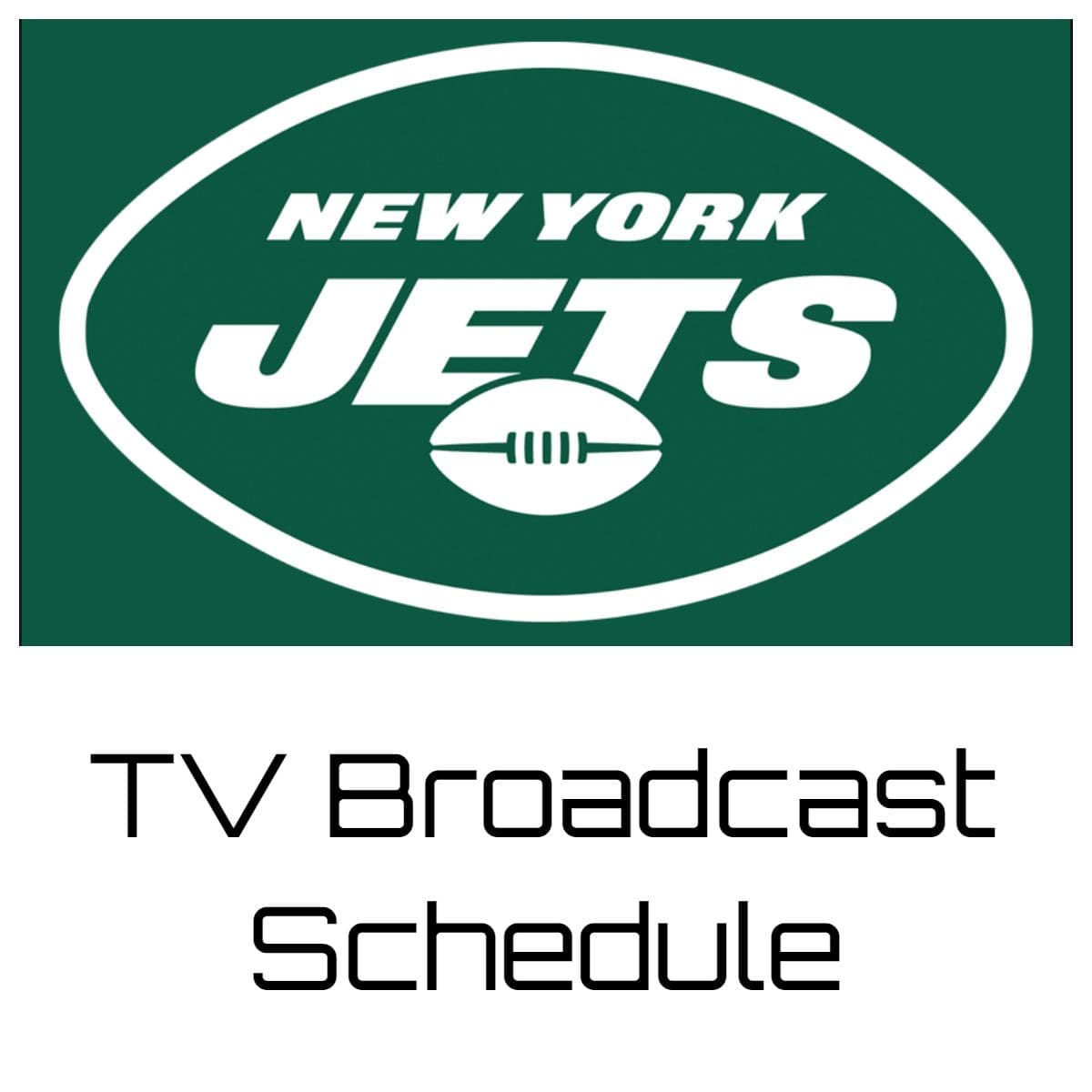 New York Jets TV Broadcast Schedule