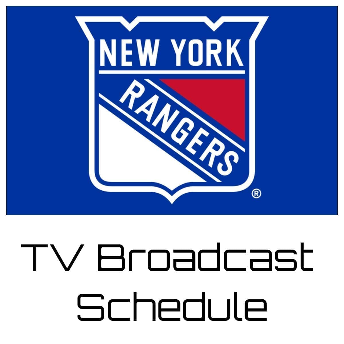 New York Rangers TV Broadcast Schedule 2022 23 Printable PDF New York Rangers TV Broadcast Schedule 2022 23 Printable PDF