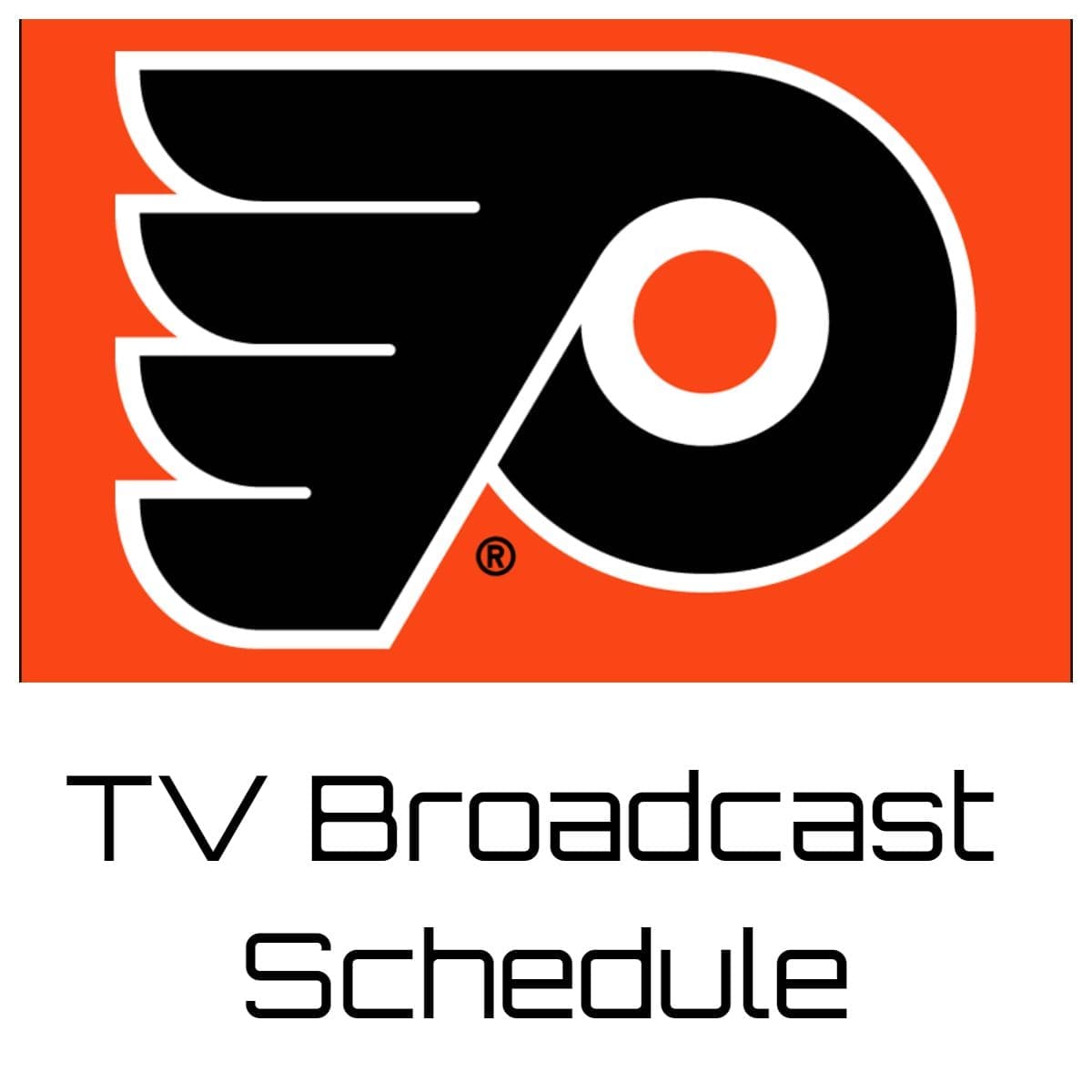 Philadelphia Flyers TV Broadcast Schedule