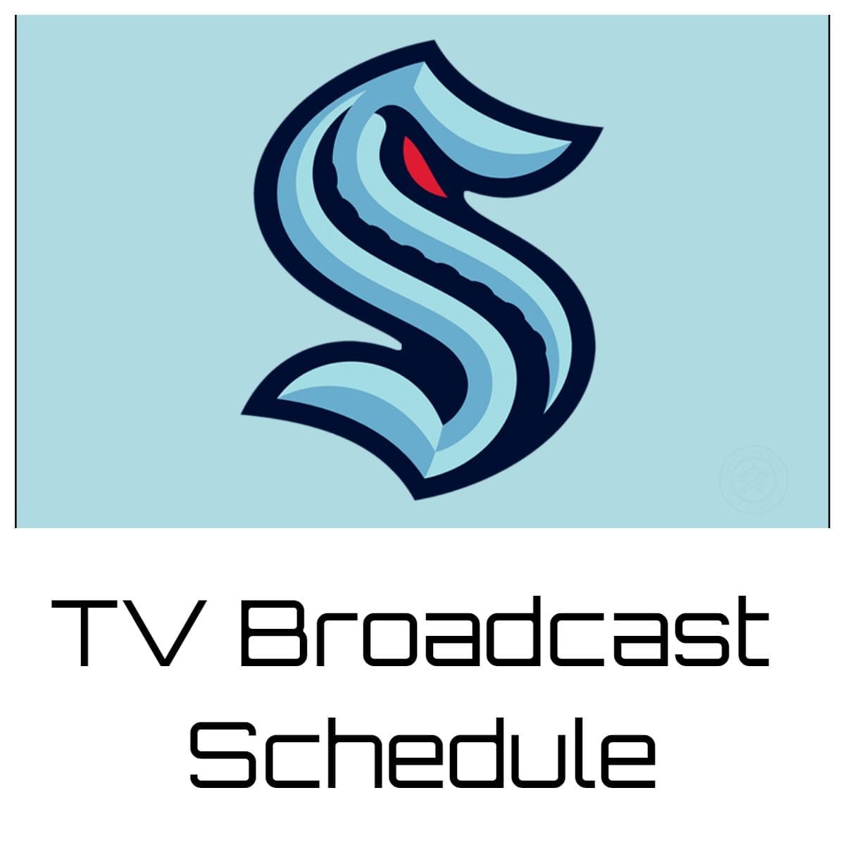 Seattle Kraken TV Broadcast Schedule